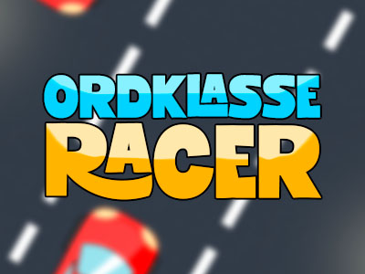 Ordklasse Racer - bilspil til at træne ordklasser